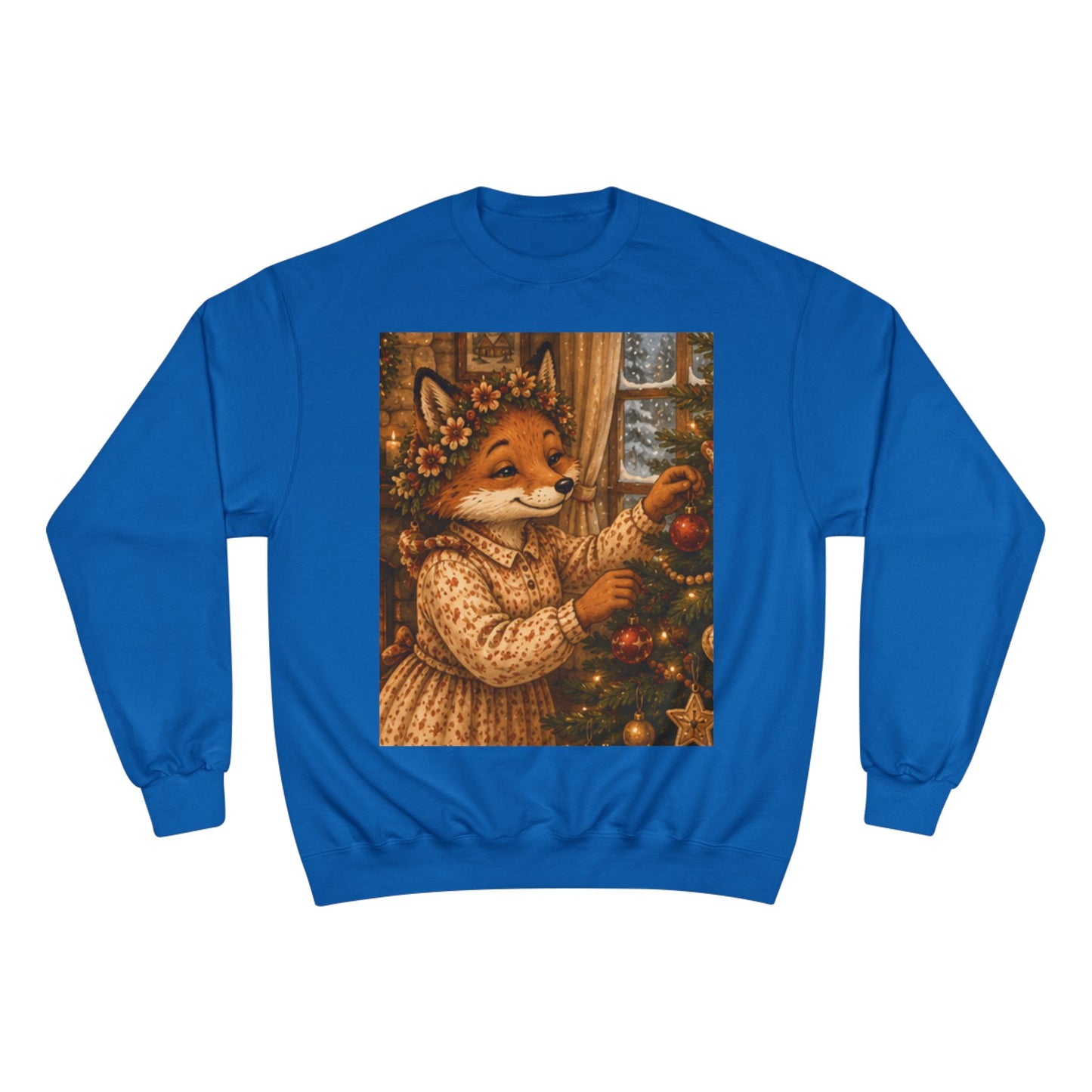 Fern’s Cozy Christmas Tree Adventure Champion Sweatshirt
