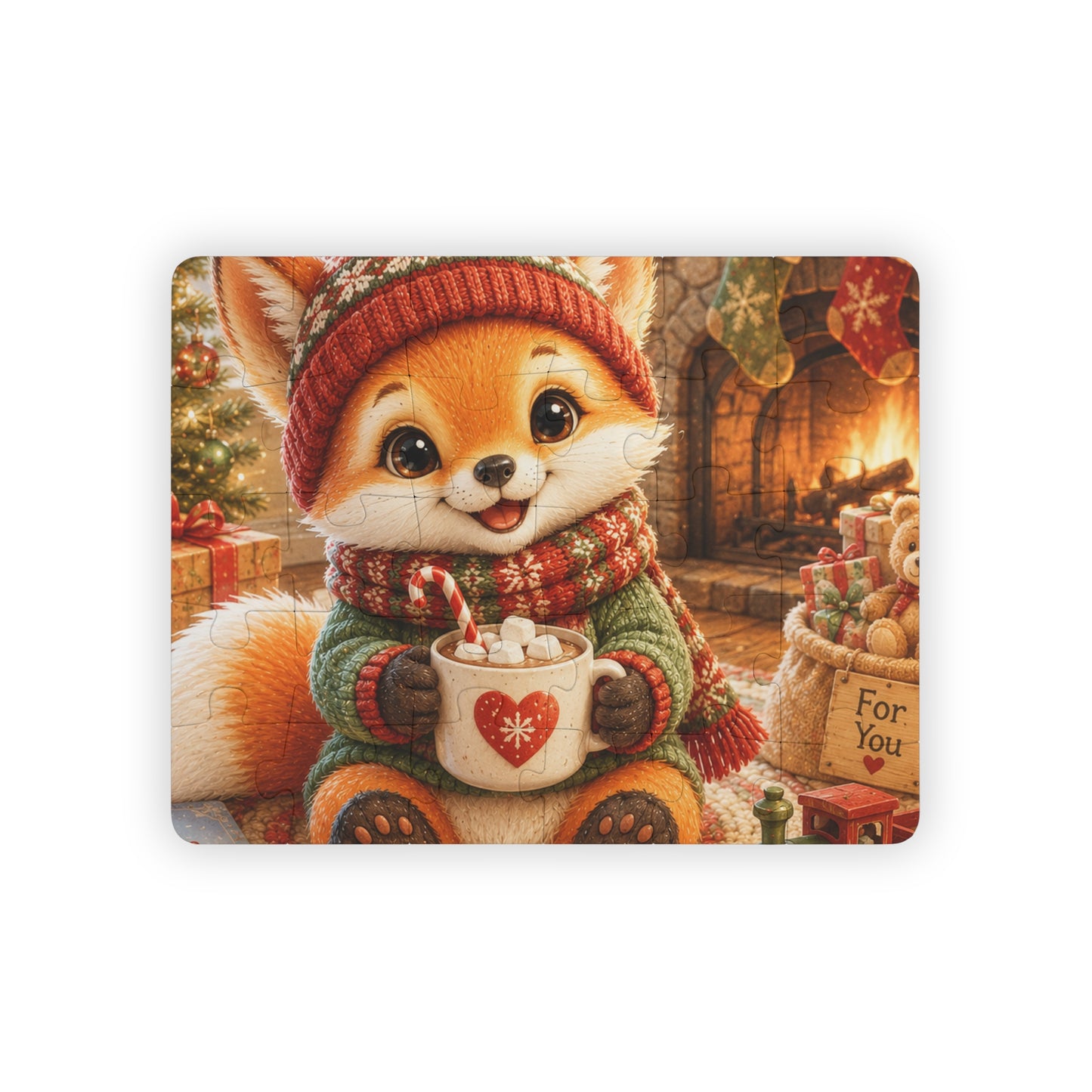 Lil Pip’s Cozy Christmas 30-Piece Kids’ Puzzle