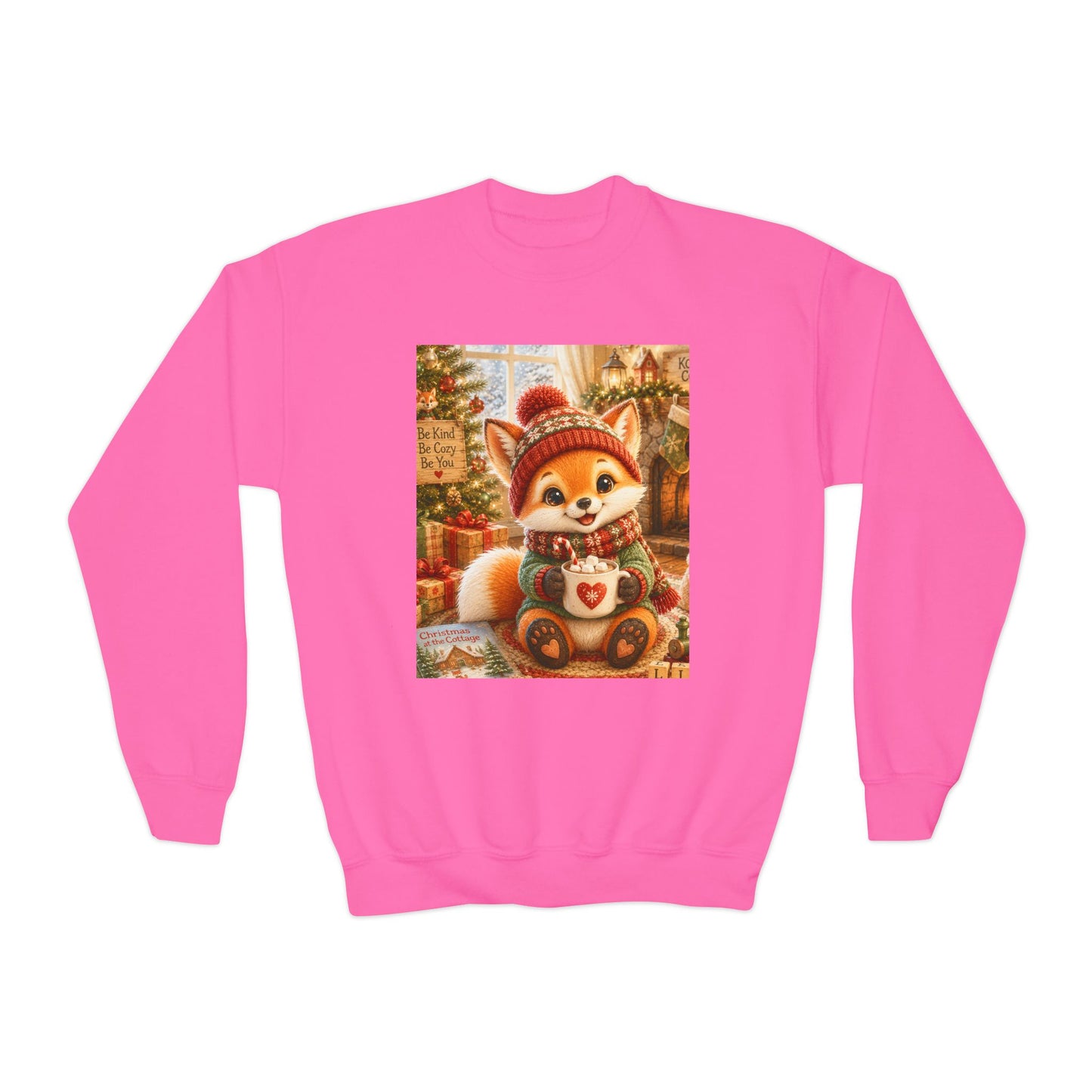 Lil Pip’s Cozy Christmas Youth Crewneck Sweatshirt