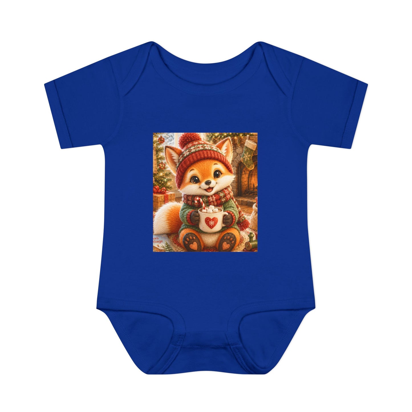 Lil Pip’s Baby’s First Christmas Short Sleeve Bodysuit