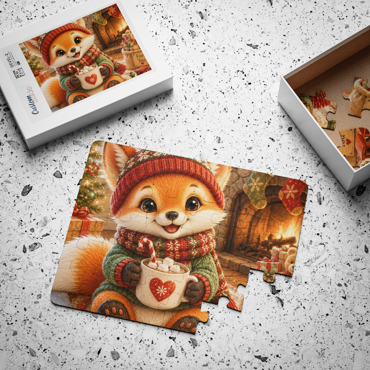 Lil Pip’s Cozy Christmas 30-Piece Kids’ Puzzle