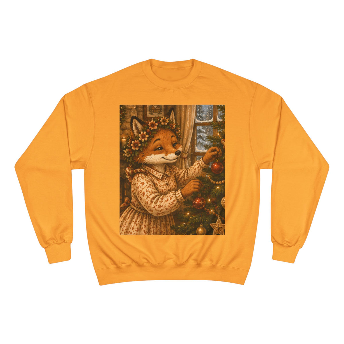 Fern’s Cozy Christmas Tree Adventure Champion Sweatshirt