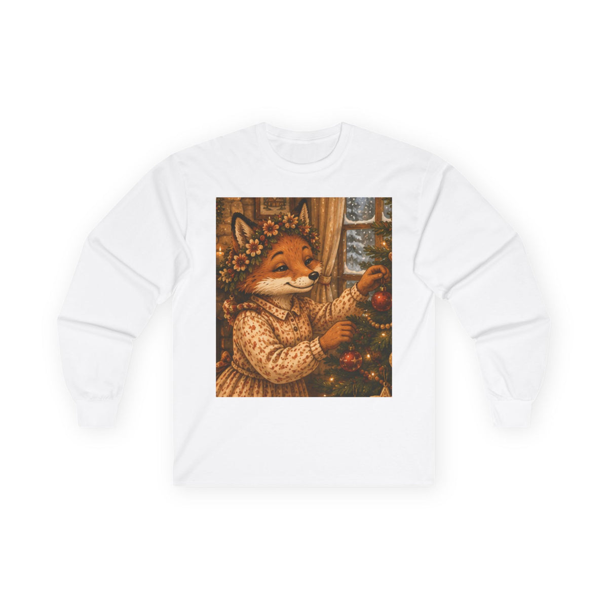Fern's Cozy Christmas Tree Long Sleeve T-Shirt