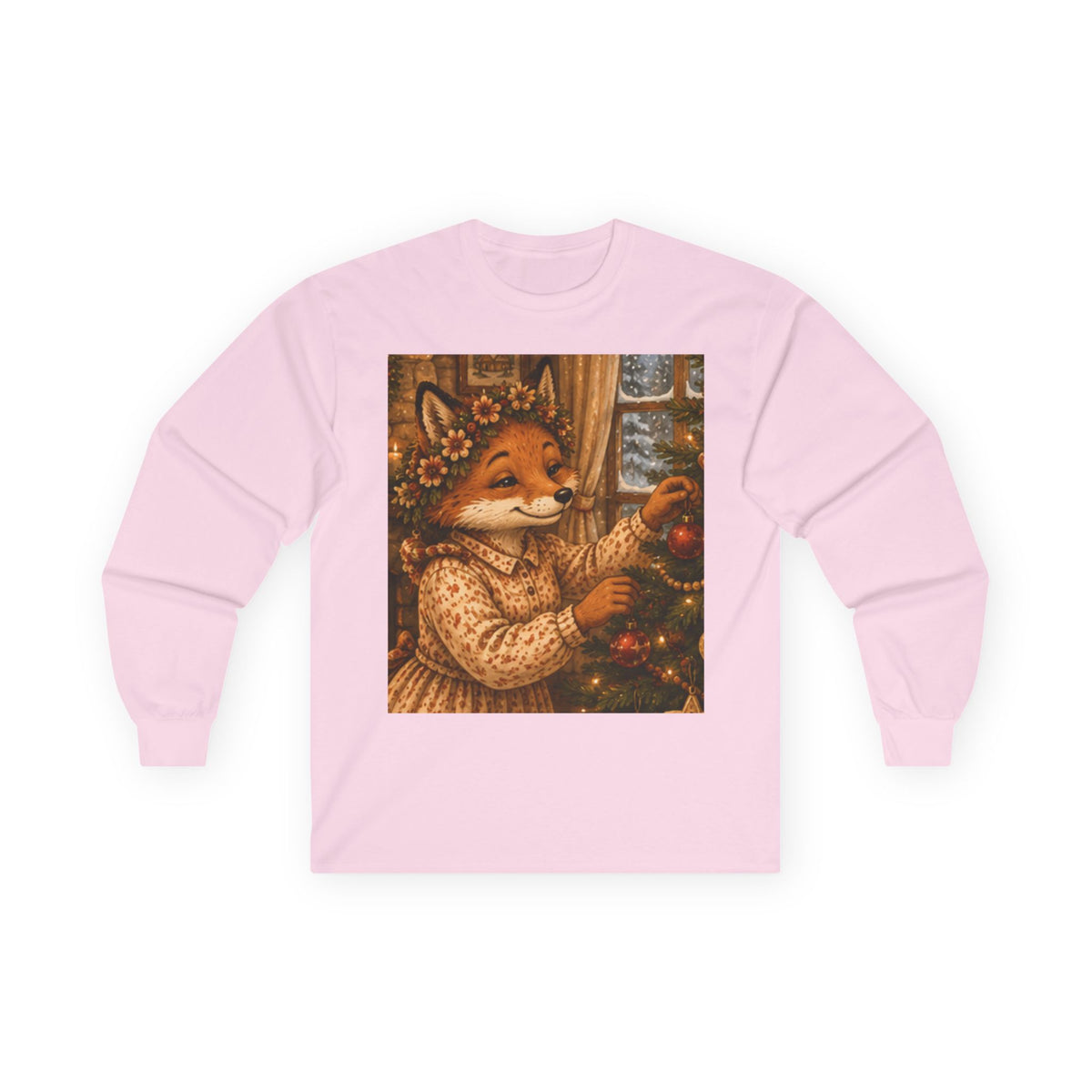 Fern's Cozy Christmas Tree Long Sleeve T-Shirt