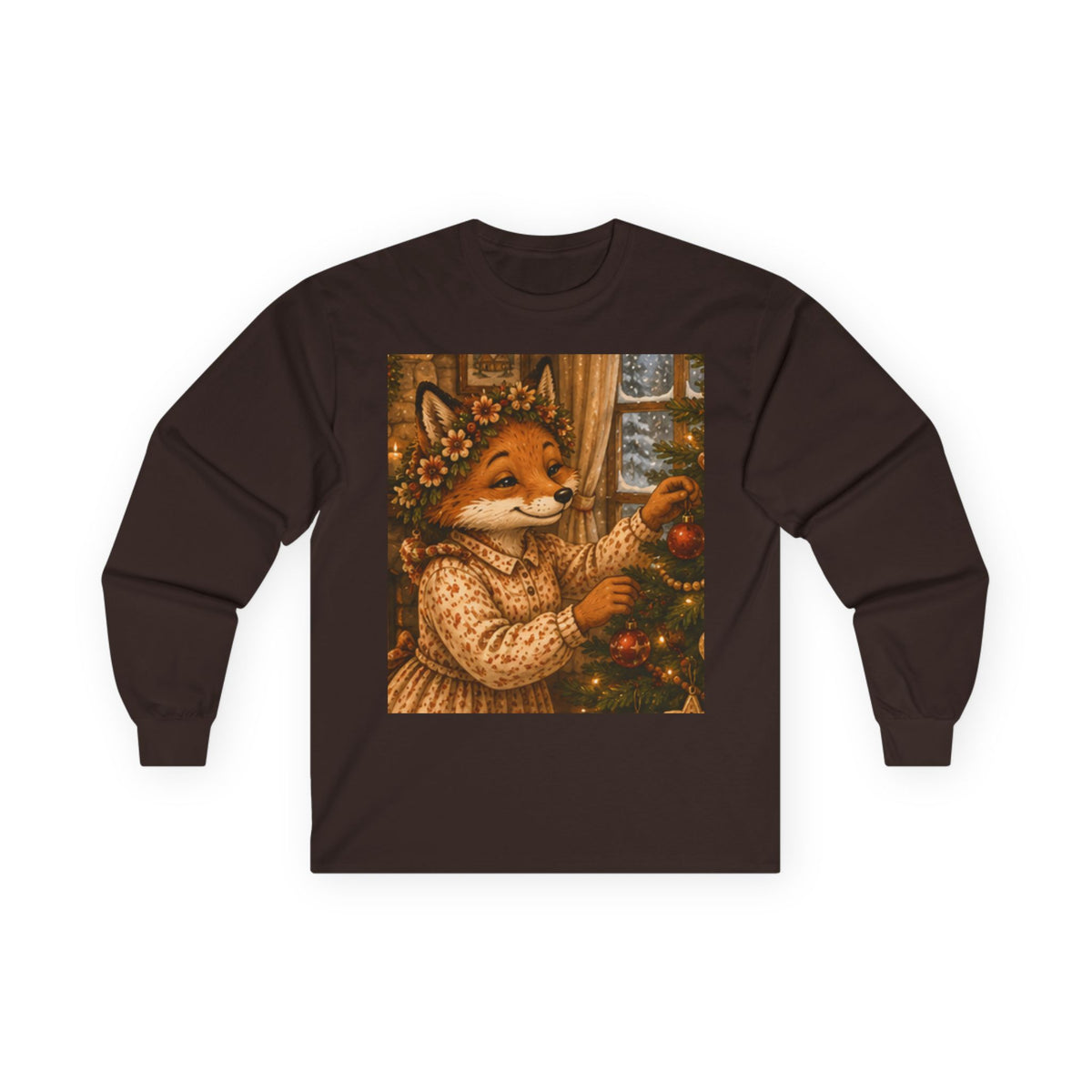Fern's Cozy Christmas Tree Long Sleeve T-Shirt