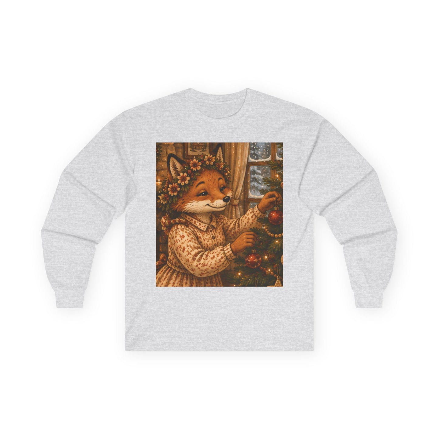 Fern's Cozy Christmas Tree Long Sleeve T-Shirt