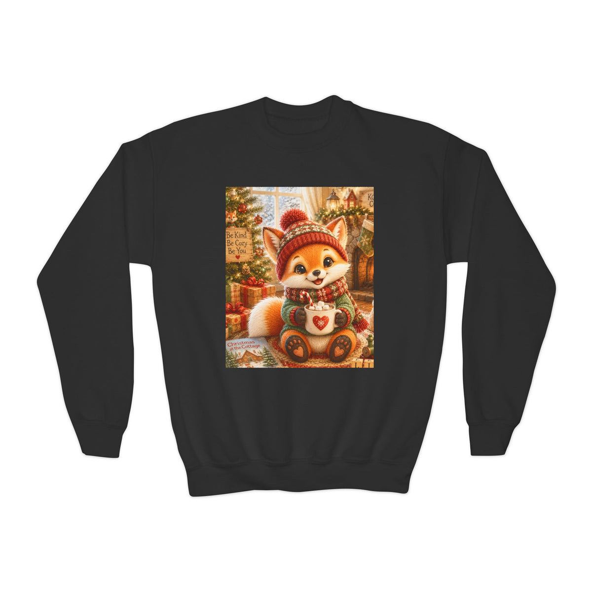 Lil Pip’s Cozy Christmas Youth Crewneck Sweatshirt