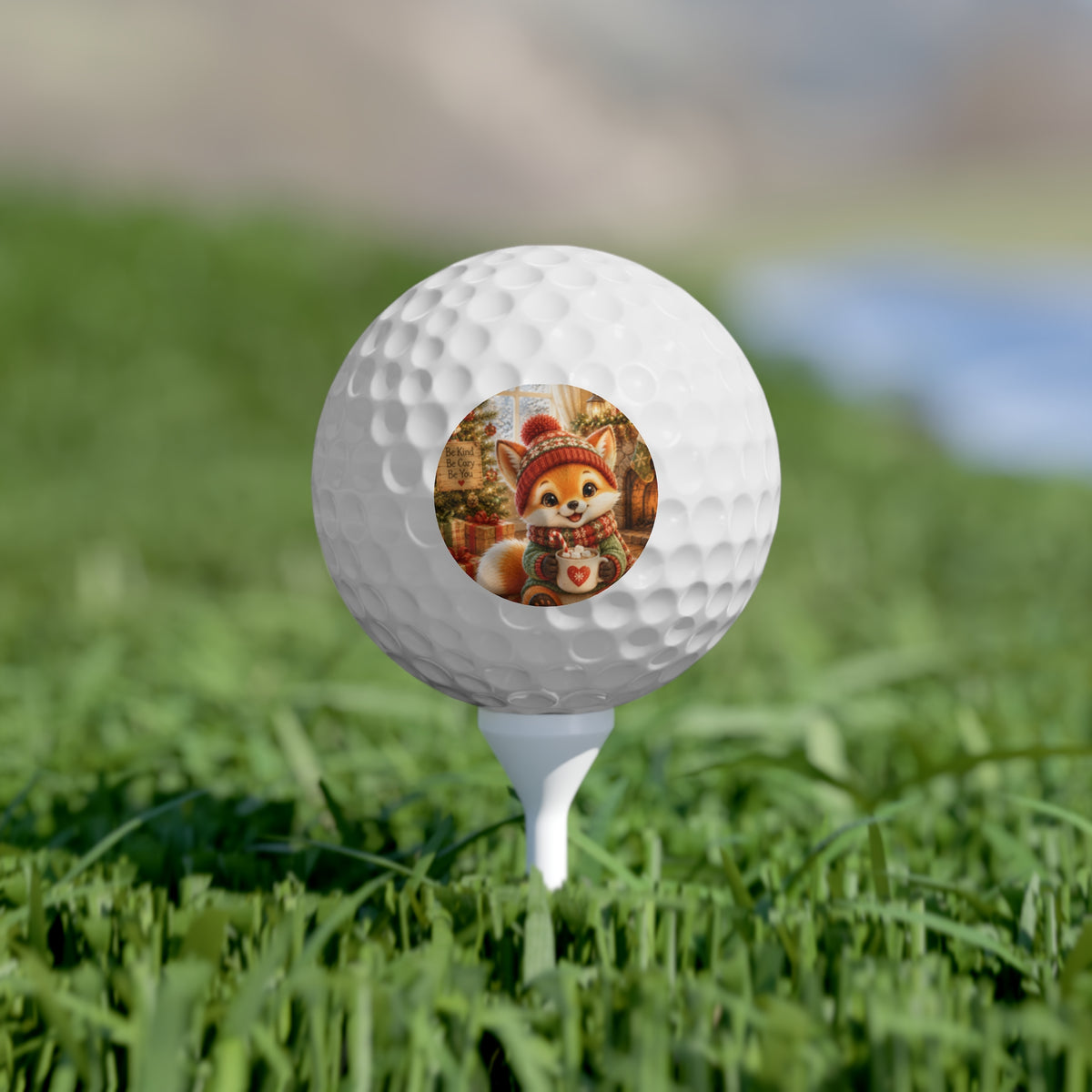 Christmas Golf Balls – Festive Holiday Gift for Golfers | Lil Pip's Kozy Fox Cottage