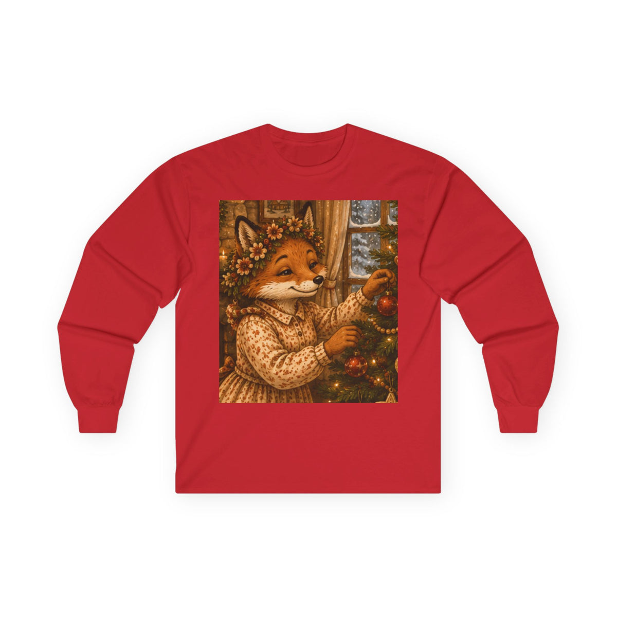 Fern's Cozy Christmas Tree Long Sleeve T-Shirt