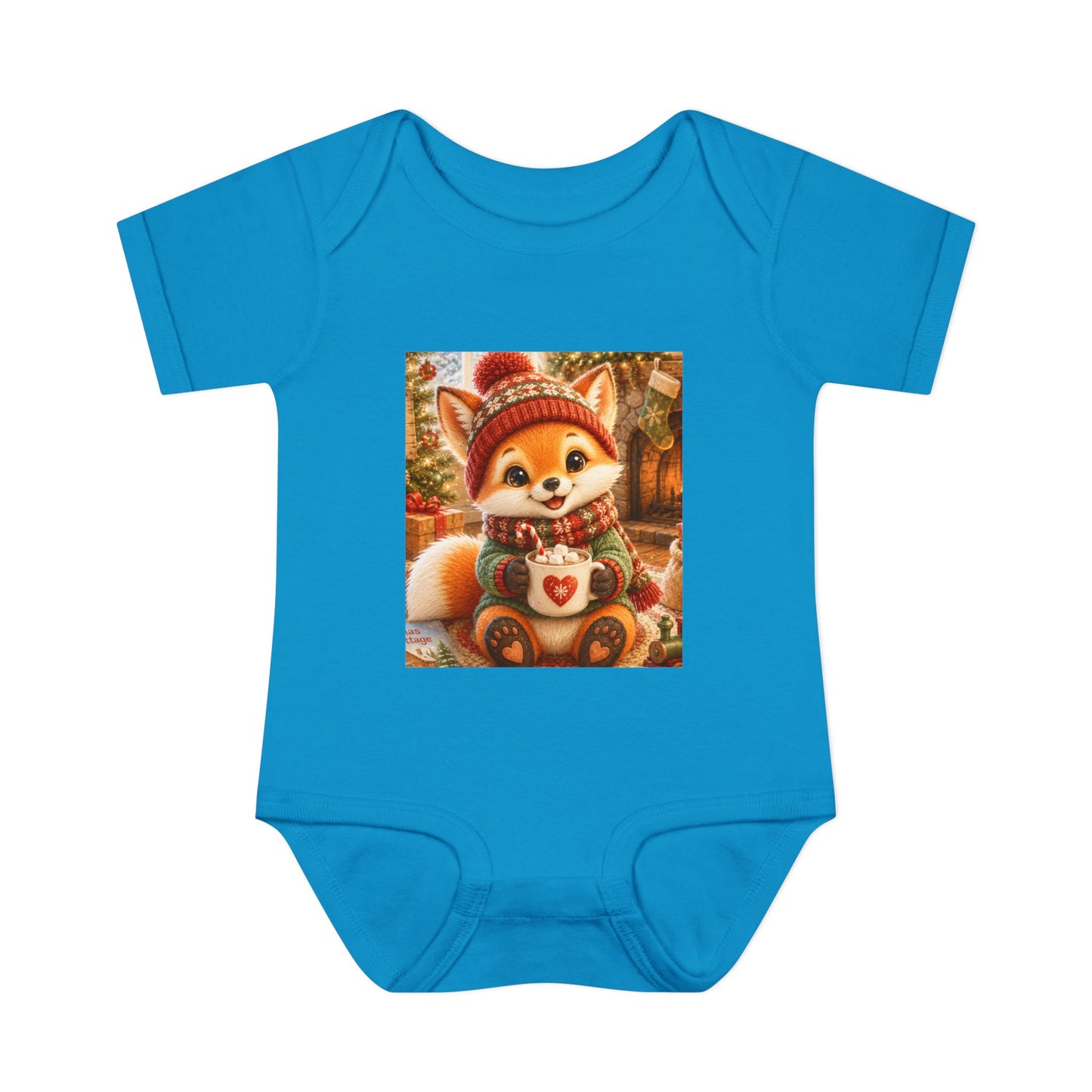 Lil Pip’s Baby’s First Christmas Short Sleeve Bodysuit
