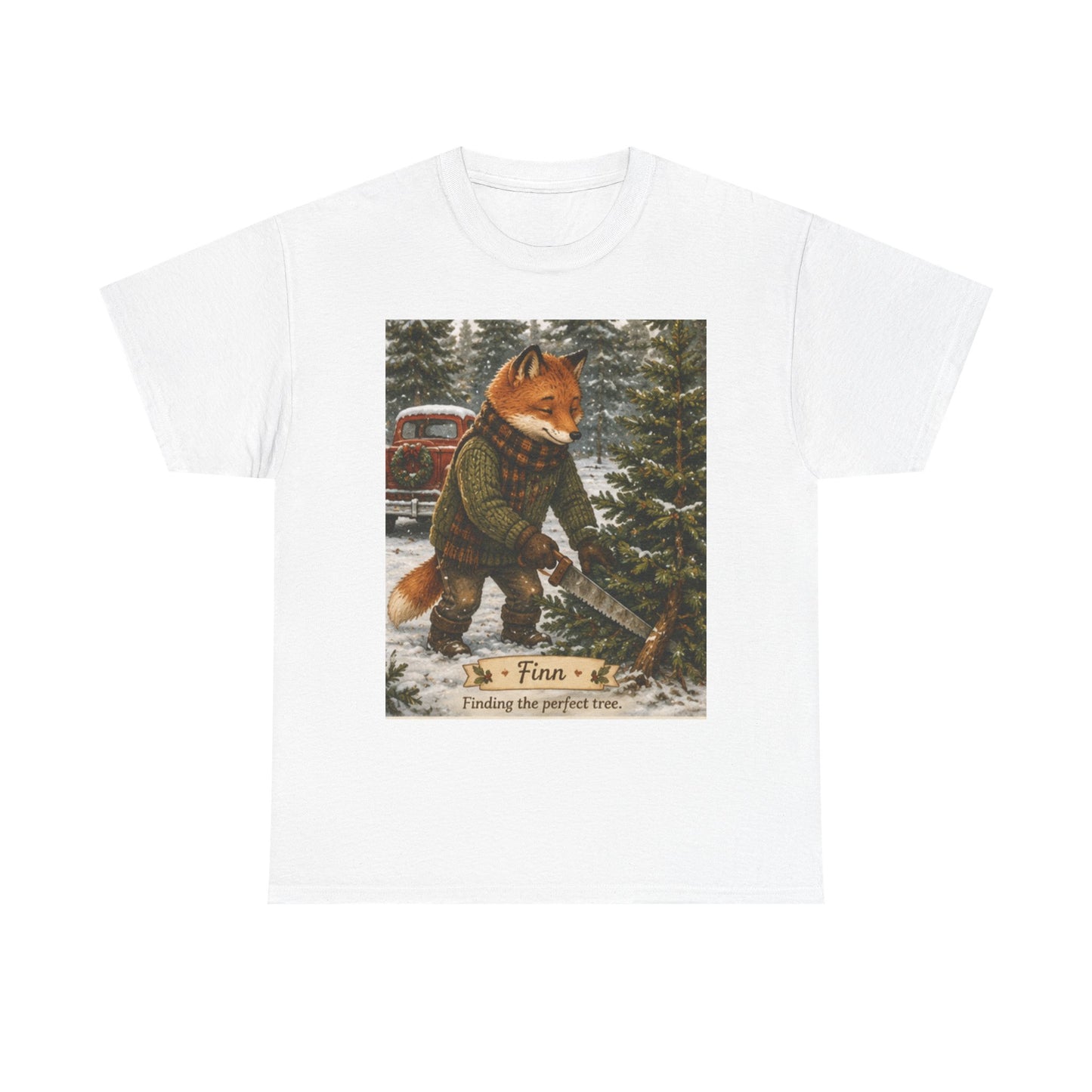 Finn’s Cozy Christmas Tree Adventure T-Shirt