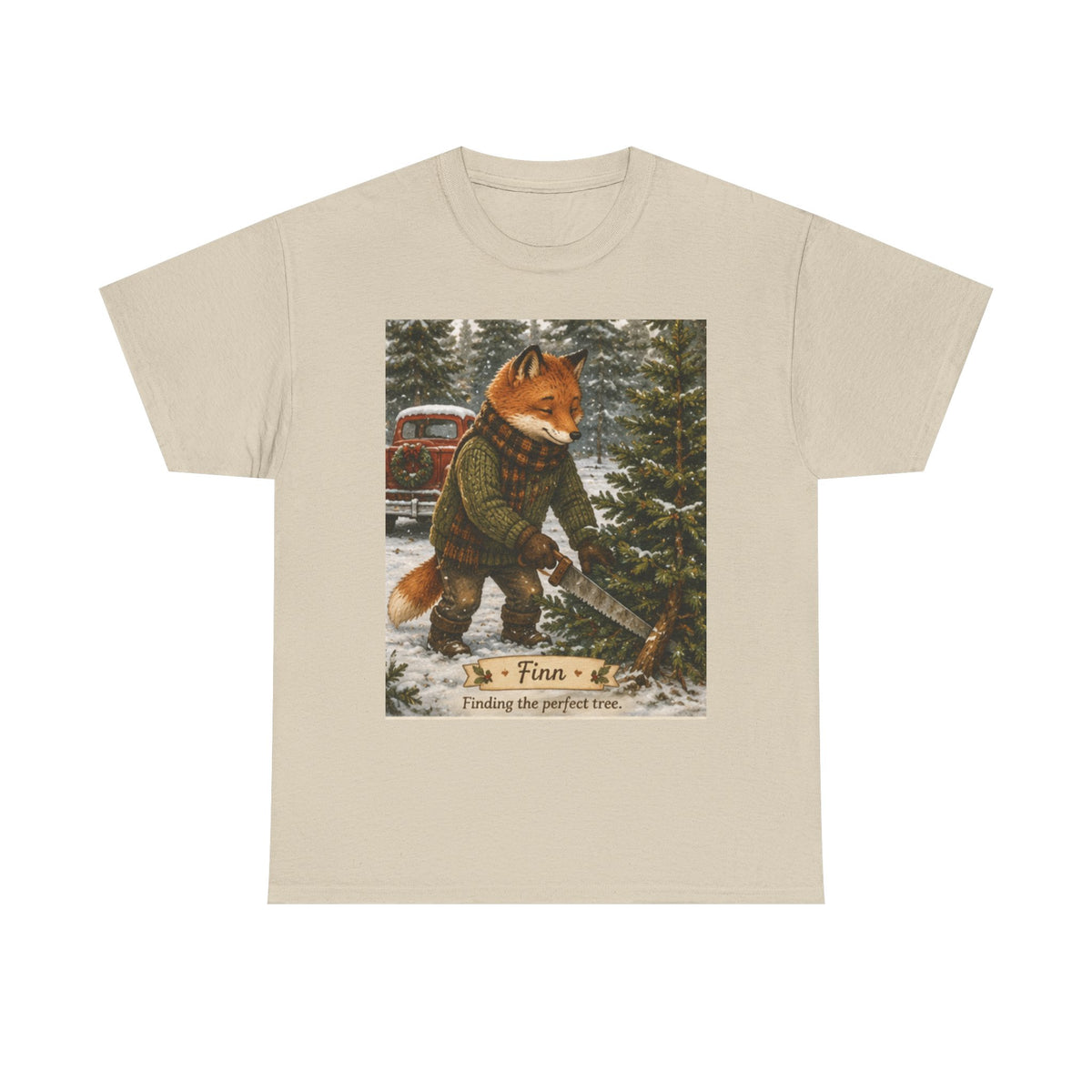 Finn’s Cozy Christmas Tree Adventure T-Shirt